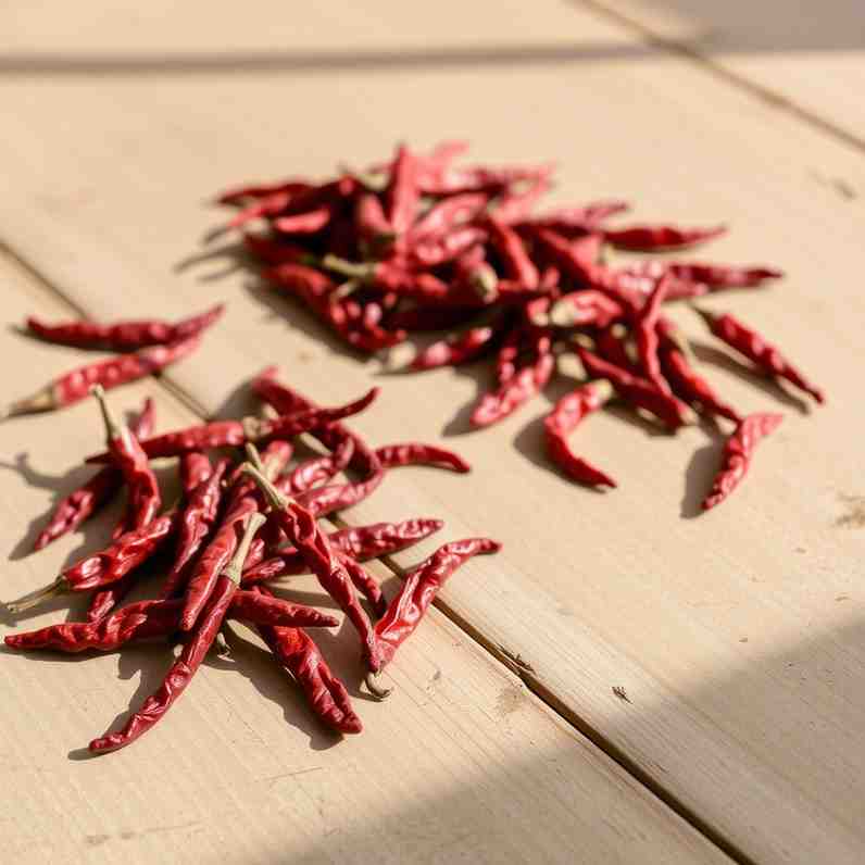 Bangladeshi Dried Red Chillies - Shutki Recipe
